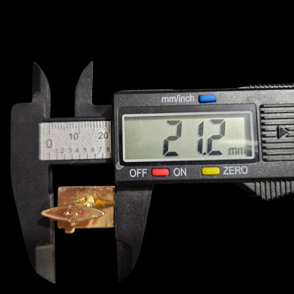 Swank Mosaic Inlay Cufflinks & Tie Tack Set Gold Tone 1960s Multi Stone - Picture 4 of 6